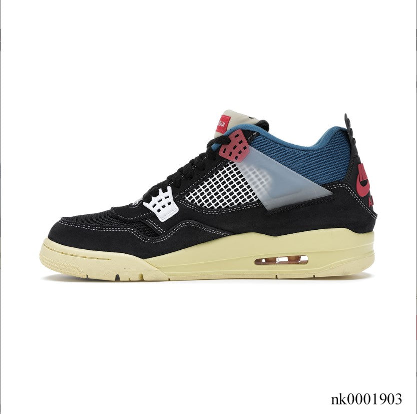 Air Jordan 4 Retro Union Off Noir Shoes Sneakers