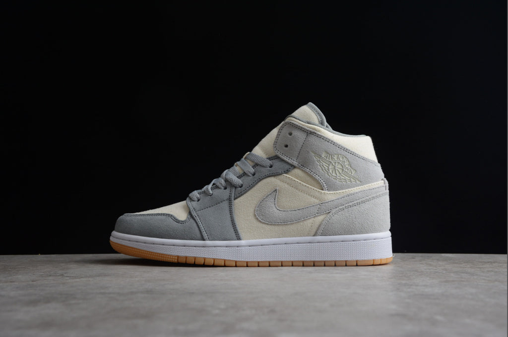 Air Jordan 1 Mid SE Coconut Milk Particle Grey