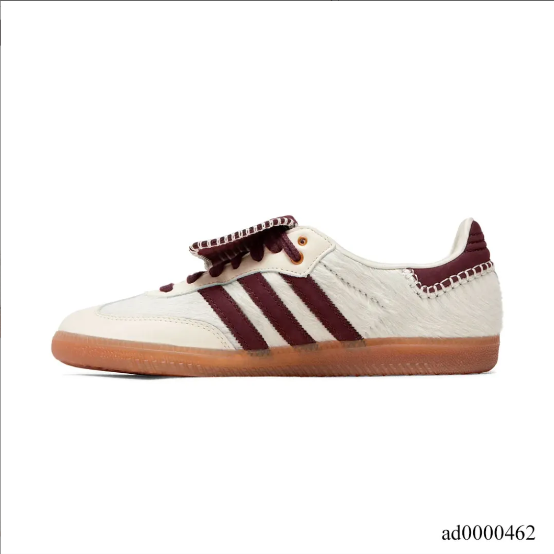 Wales Bonner x AD Samba Pony Cream White Shoes Sneakers
