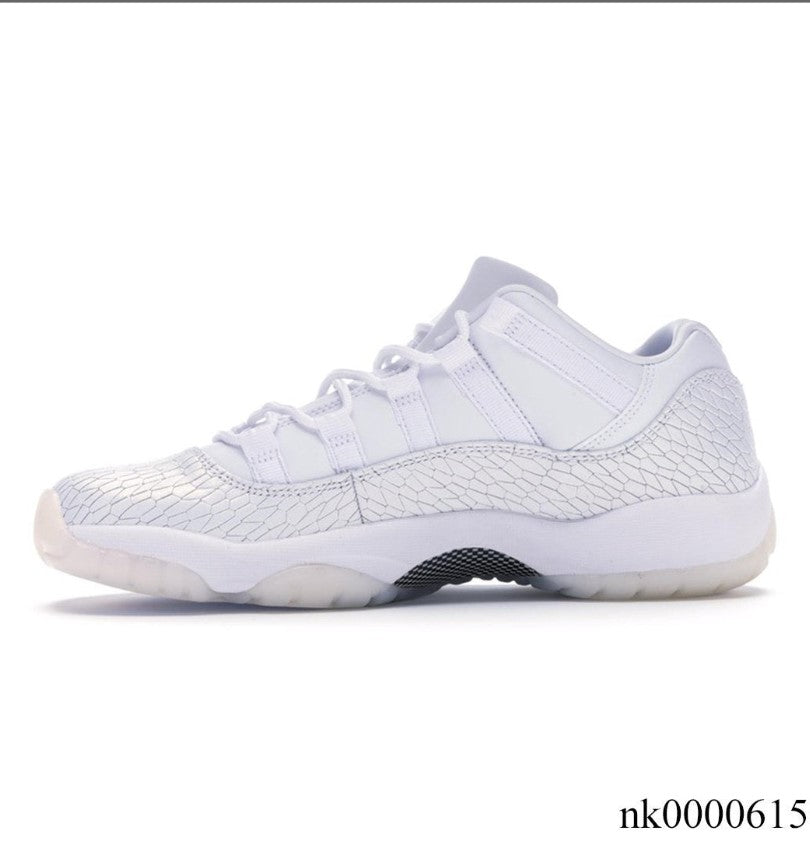 Air Jordan 11 Retro Low Heiress Pure Platinum Shoes Sneakers