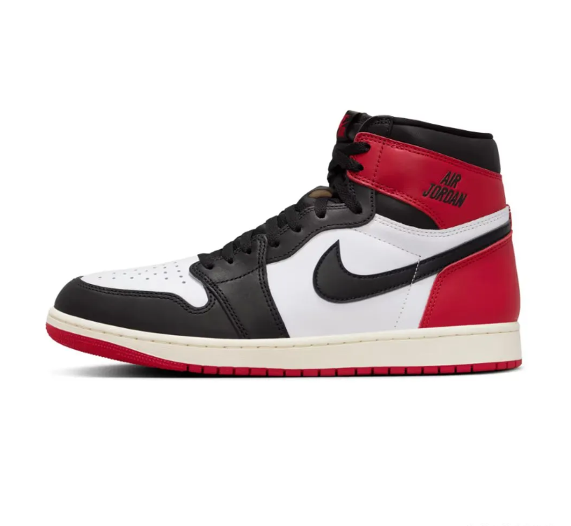 Air Jordan 1 High OG Black Toe Reimagined Shoes Sneakers