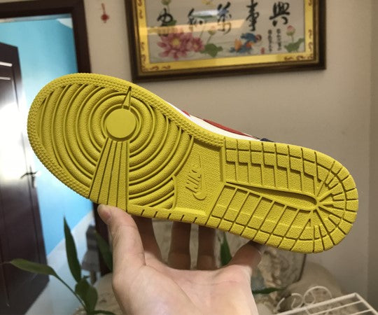 Air Jordan 1 Yellow Red