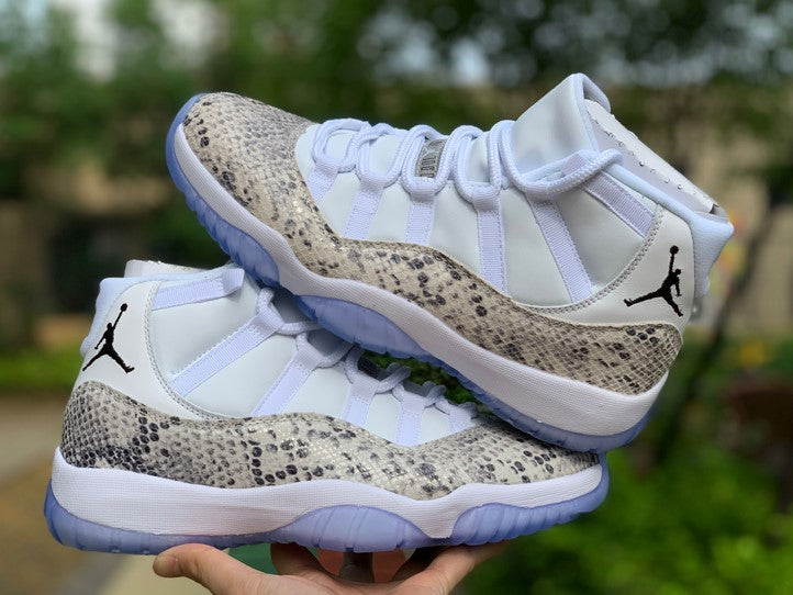 Air Jordan 11 Bone Snakeskin