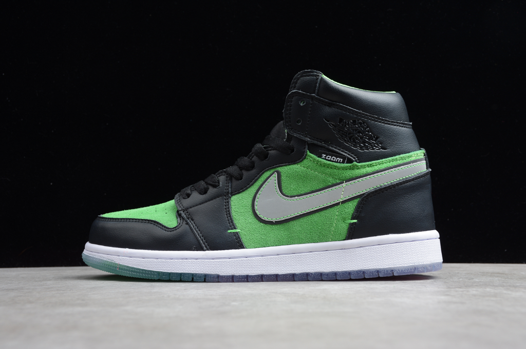 Air Jordan 1 High Zoom Black Green