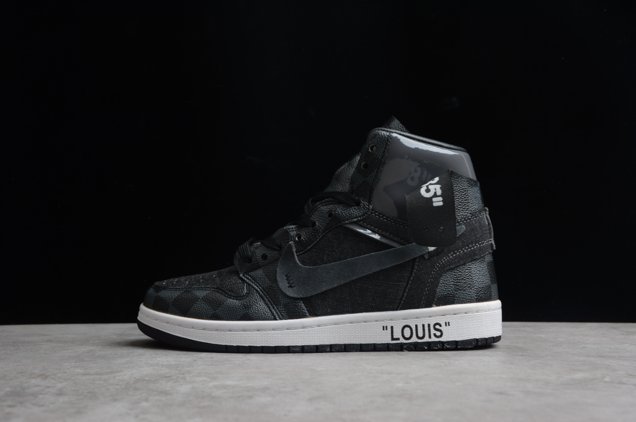 Off-White X Air Jordan 1 LV Black White