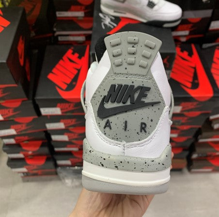 Air Jordan 4 White Cement