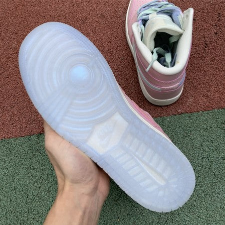Air Jordan 1 Mid Pastel Mandarin Ducks