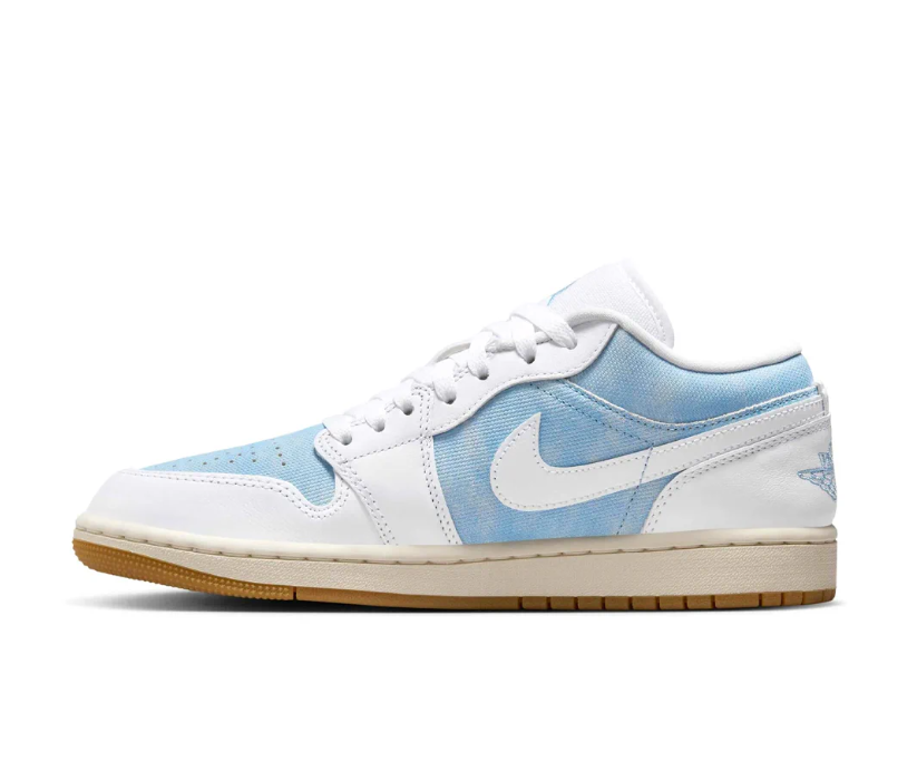 Air Jordan 1 Low Worn Blue Shoes Sneakers