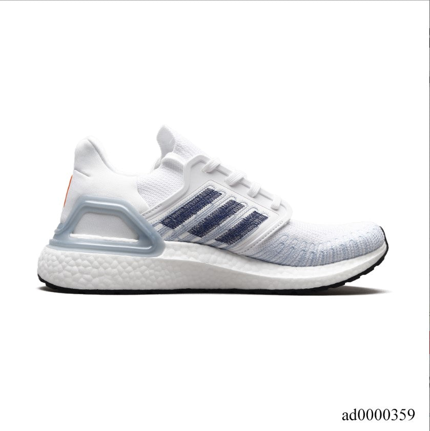 UltraBoost 20 White Light Blue-Orange Shoes Sneakers