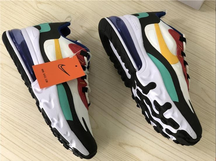 Air Max 270 React Phantom Multi-Color Shoes Sneakers