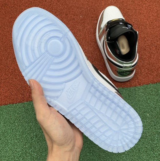 Air Jordan 1 Leonard Low Electroplated Silver