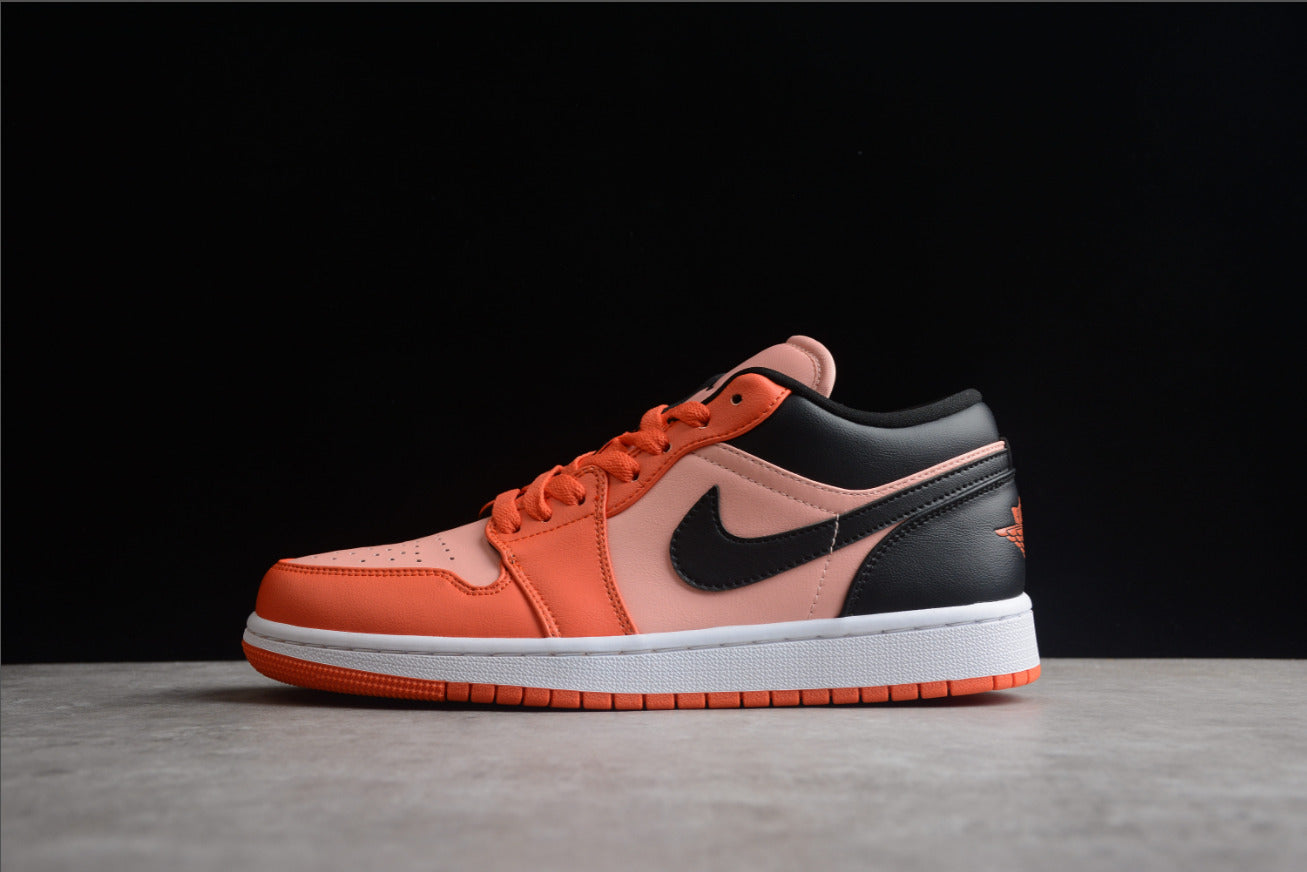 Air Jordan 1 Low Orange Black