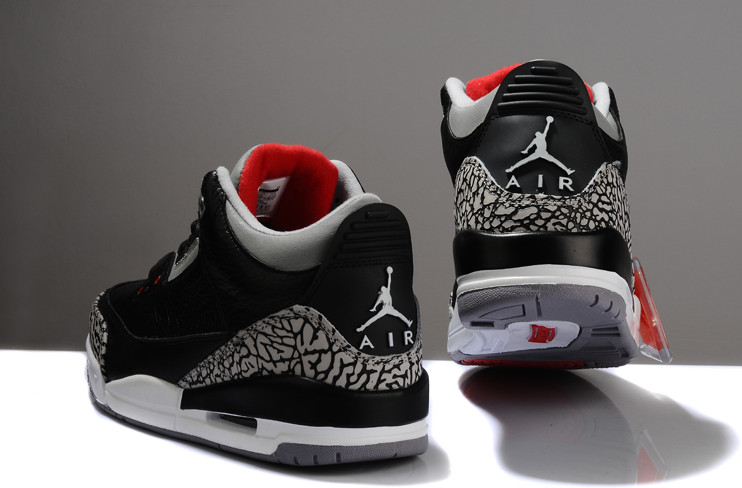 Air Jordan 3 Retro Black Cement Grey