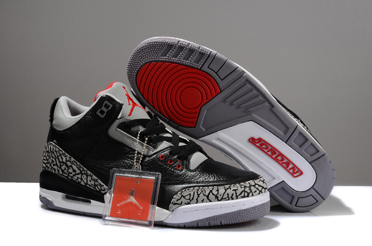 Air Jordan 3 Retro Black Cement Grey