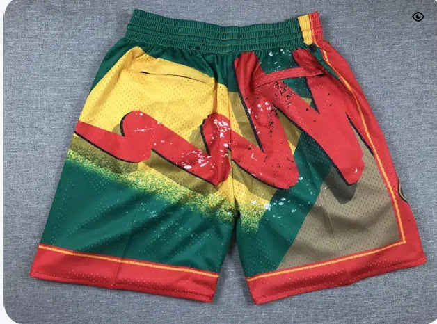 Seattle Supersonic Shorts Hardwood Classics Hyper Hoops