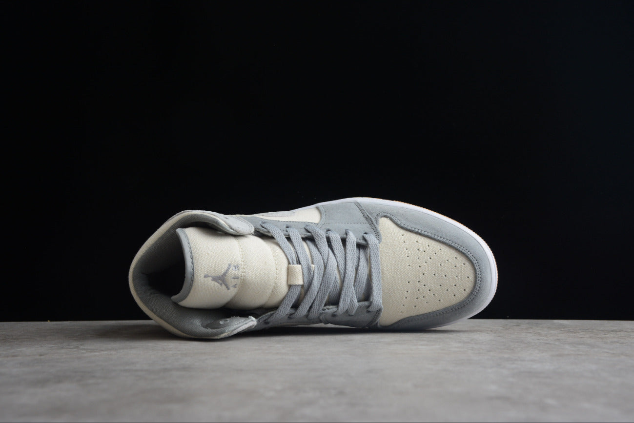 Air Jordan 1 Mid SE Coconut Milk Particle Grey