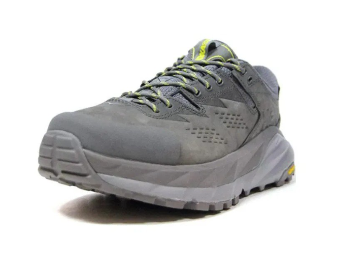 Hoka One One Kaha Low GTX Charcoal Grey Green Sheen 1118586-CGGS