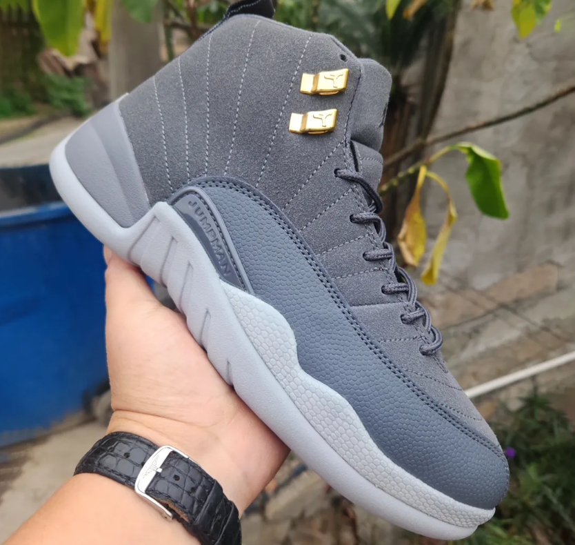 Air Jordan 12 Dark Grey Shoes Sneakers
