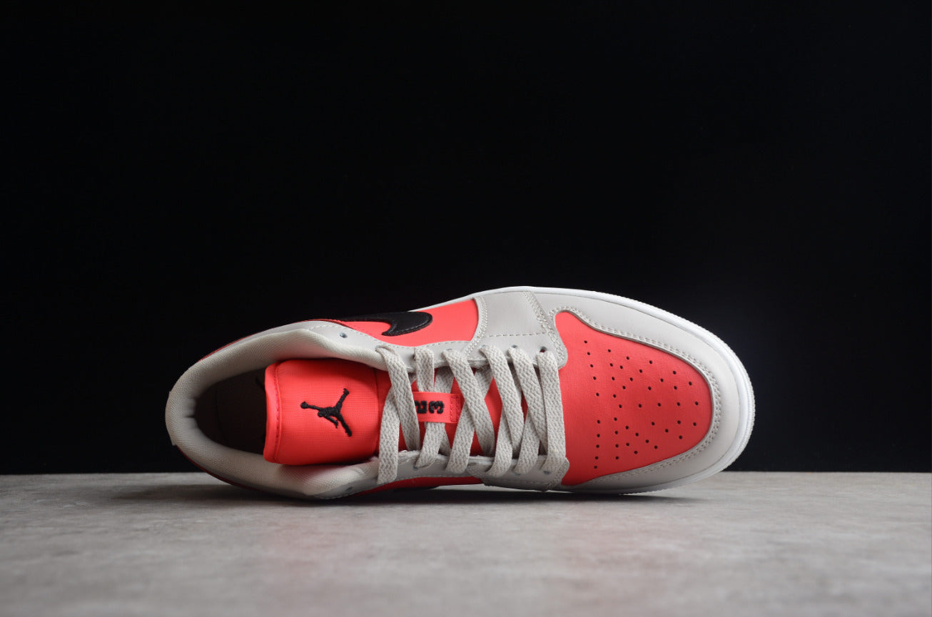 Air Jordan 1 Low Top Gray Powder