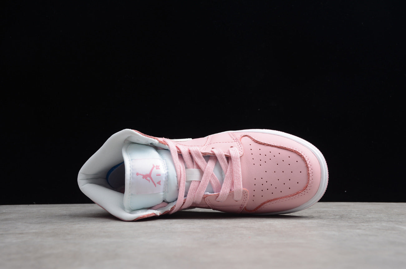 Air Jordan 1 Mid GG White Fuchsia Blast