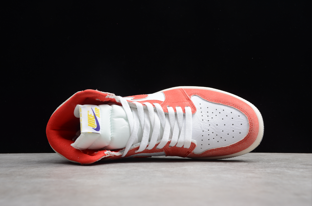 Air Jordan 1 Retro High OG 'White Orange Red'