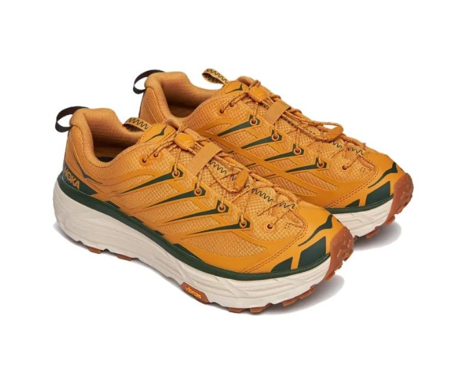 Hoka One One Mafate Three2 Golden Yellow Eggnog 1141572-GLW