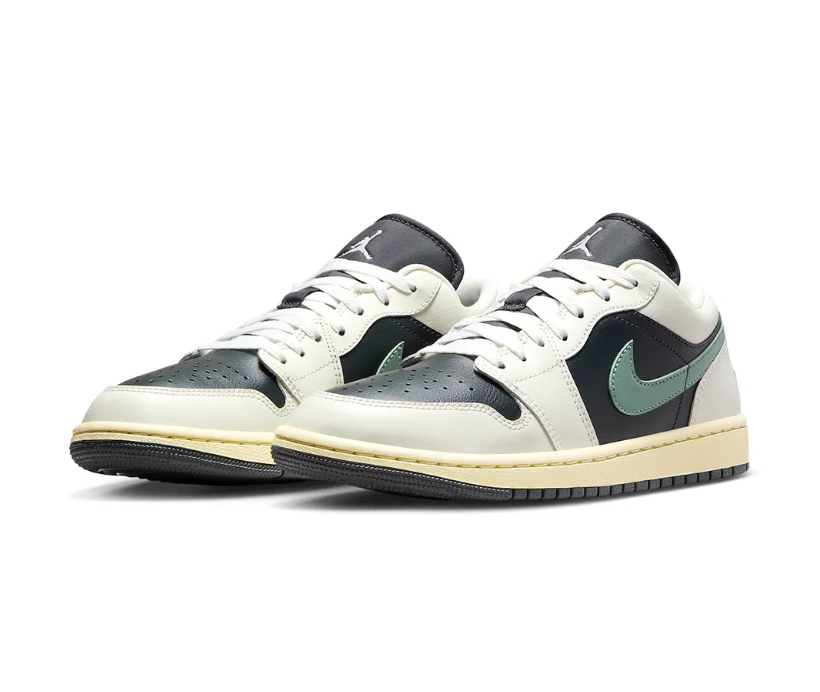 AJ 1 Low Jade Smoke Shoes Sneakers