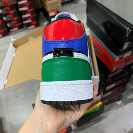 Air Jordan 1 Mid Game Time Patent Leather Iridescent