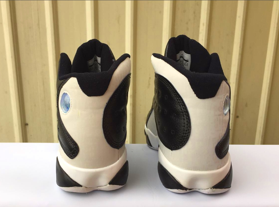 Air Jordan 13 Black White Love Basketball