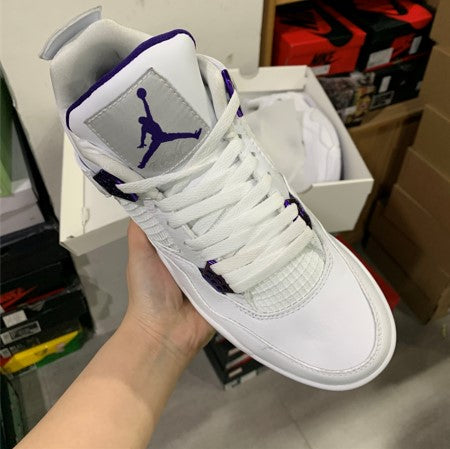 Air Jordan 4 Purple Metallic