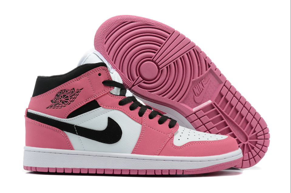 Air Jordan 1 Mid Berry Pink