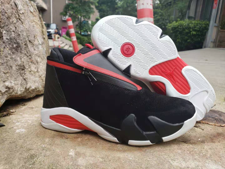 Air Jordan 14 Jumpman Z Black White Red