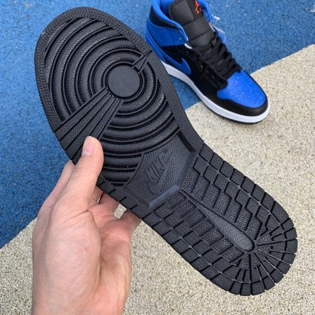 Air Jordan 1 Mid Royal Blue Splash