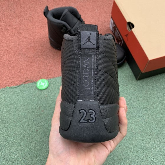 Air Jordan 12 Black Warrior Fleece