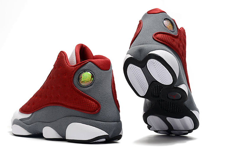 Air Jordan 13 Wine Red Grey