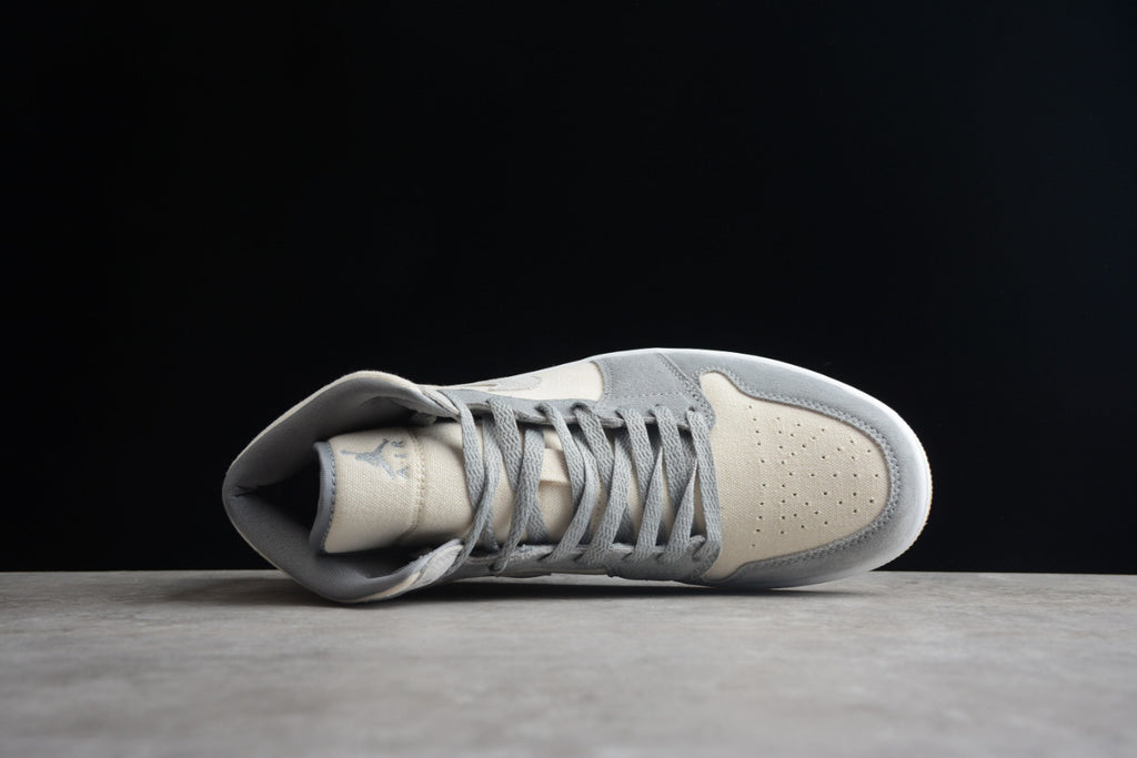 Air Jordan 1 Mid Beige Coconut Milk