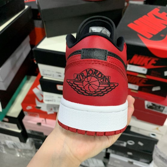 Air Jordan 1 Low Red Black