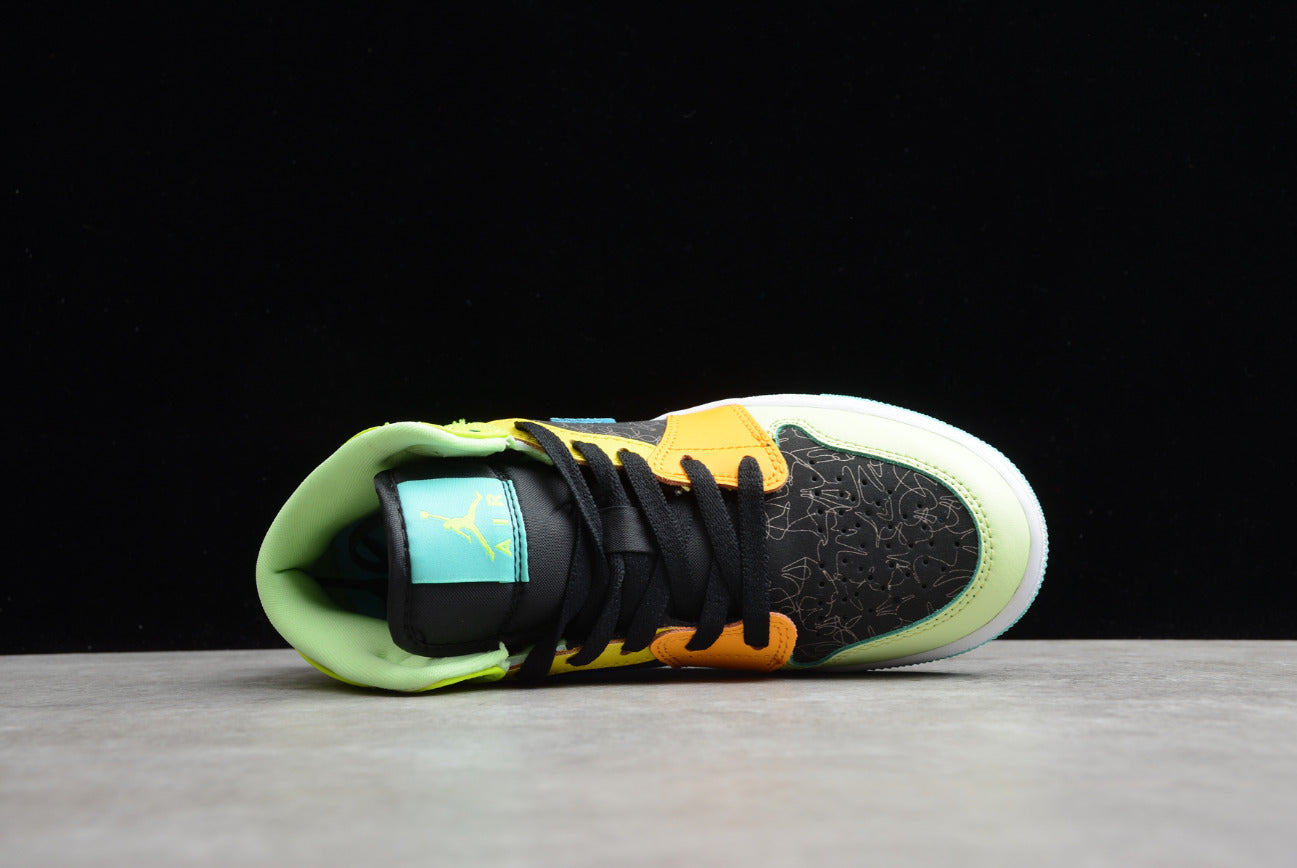Air Jordan 1 Mid Candy Reflective Clover