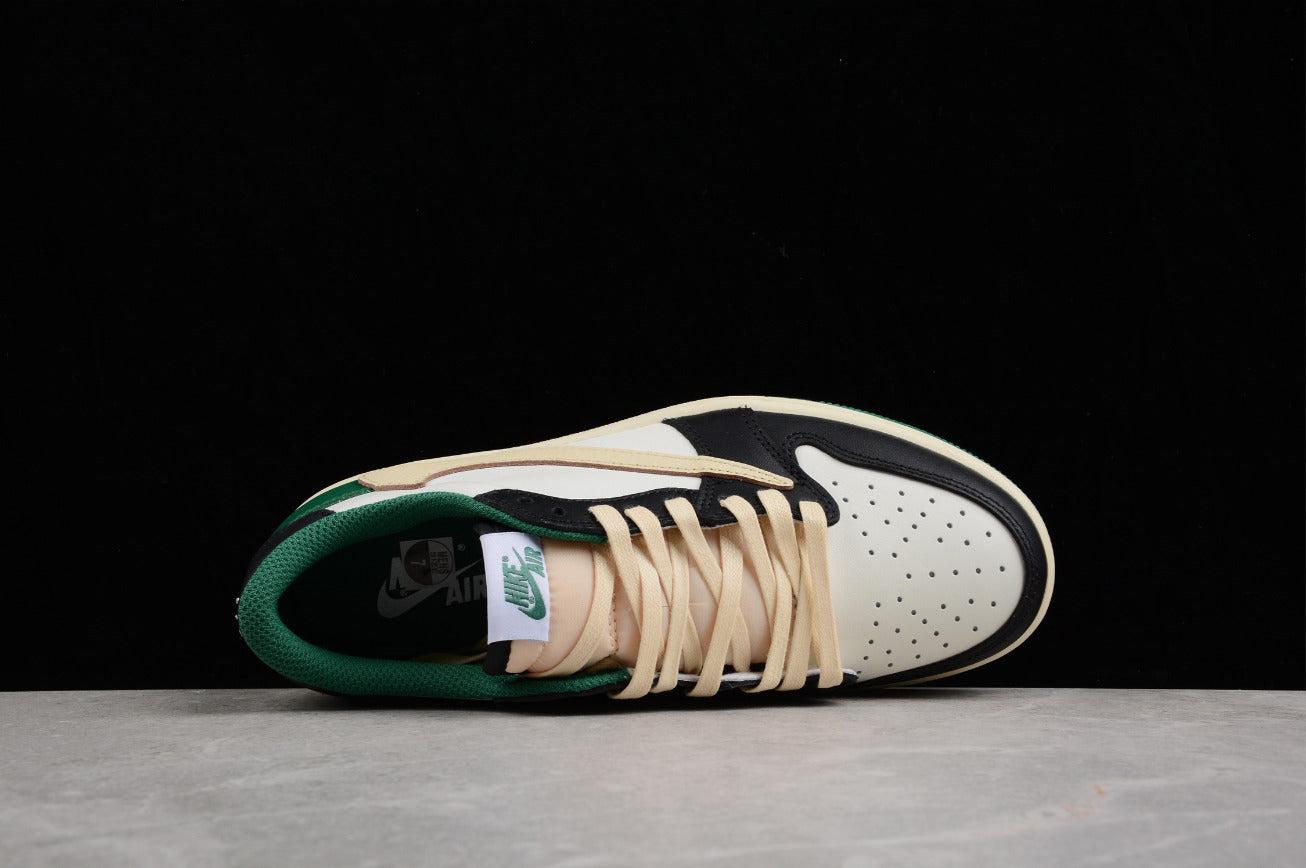 Air Jordan 1 Low State Black And Green