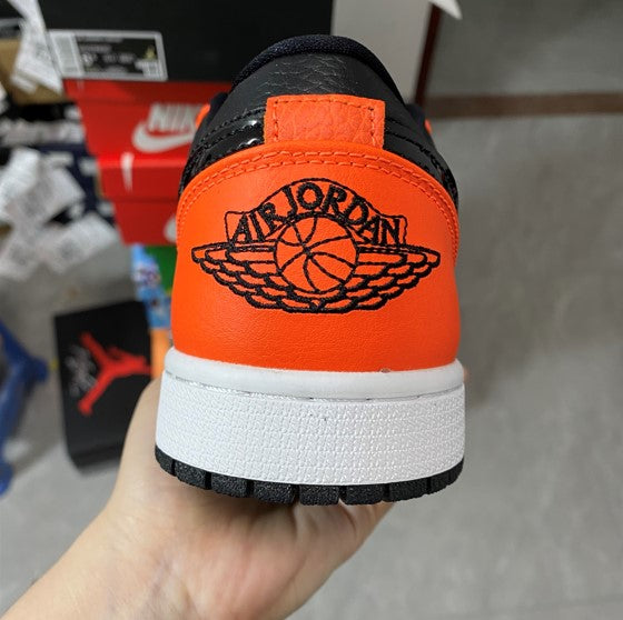 Air Jordan 1 Low Black Orange