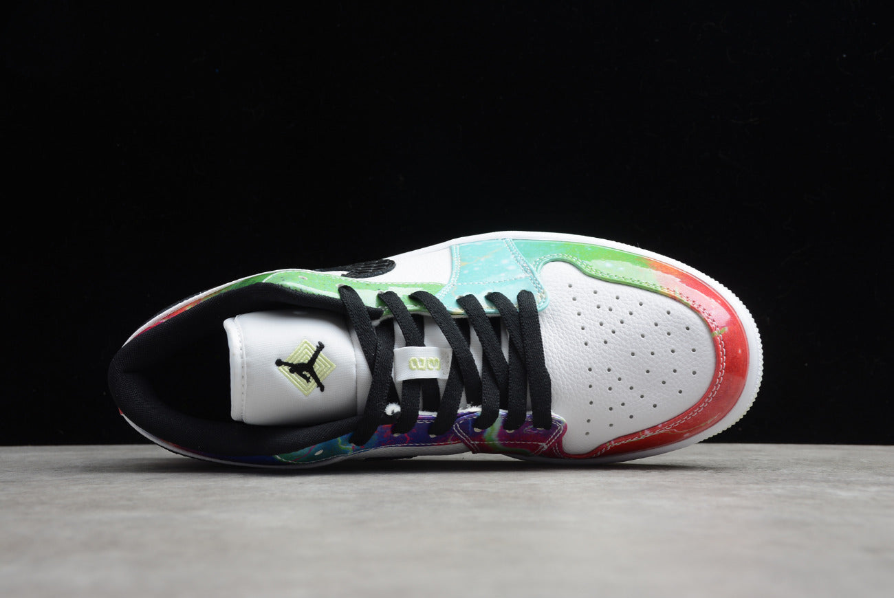 Air Jordan 1 Low Galaxy Colorful Interstellar
