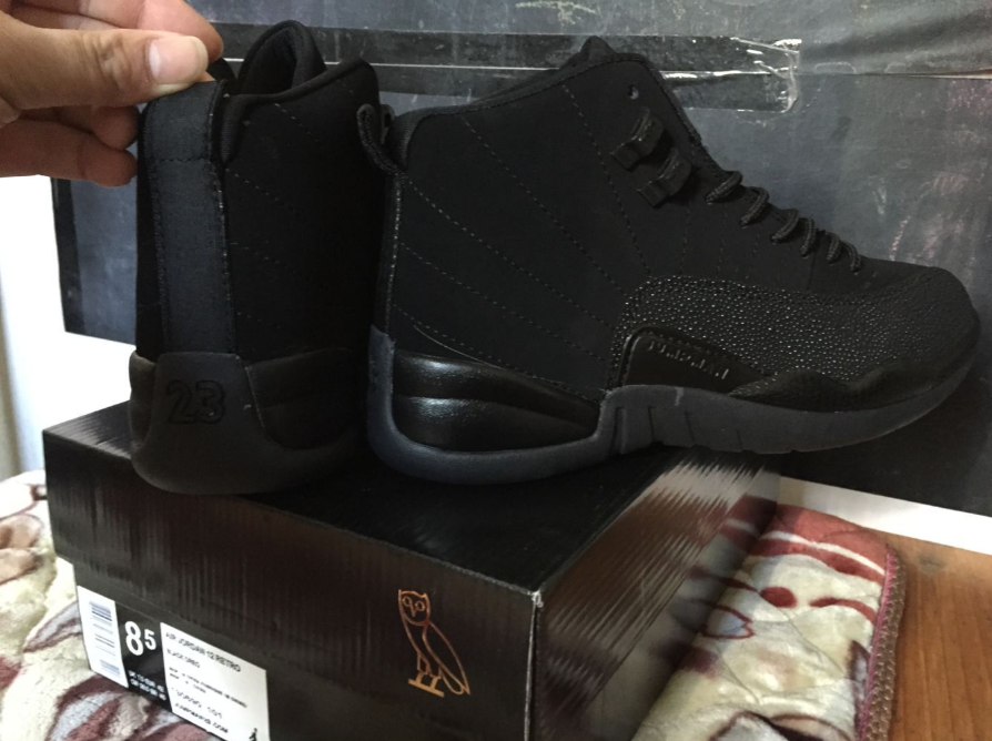 Air Jordan 12 Black OVO