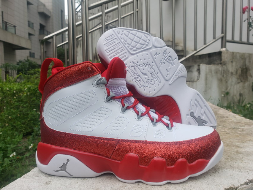 Air Jordan 9 Red White