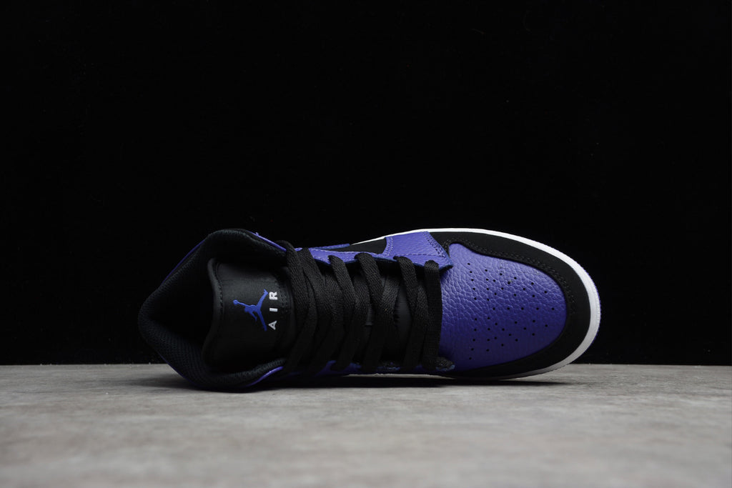 Air Jordan 1 Mid Black Dark Concord