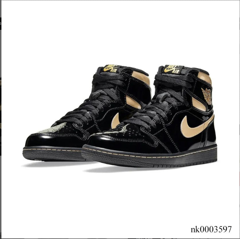 Air Jordan 1 Retro HighBlack Metallic Gold 2020 Shoes Sneakers