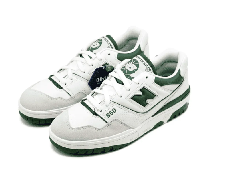 New Balance 550 White Green Shoes Sneakers