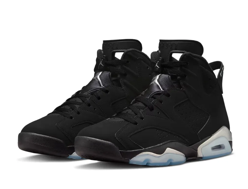 AJ 6 Retro Metallic Silver Shoes Sneakers