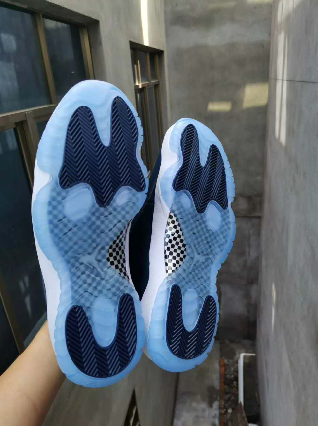 Air Jordan 11 Navy Blue And White