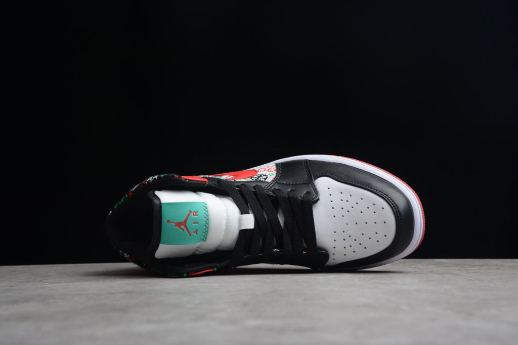 Air Jordan 1 Mid GS Ugly Christmas Sweater