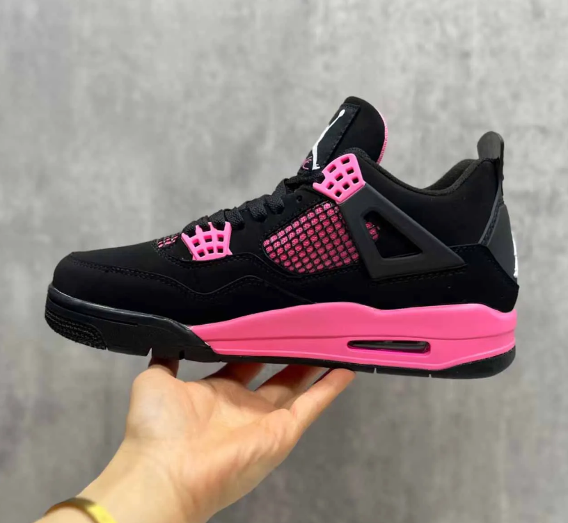 Air Jordan 4 Pink Thunder Shoes Sneakers